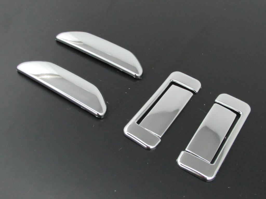 BRIGHTZ Minicab Van U61V U62V Chrome Door Handle Cover Knob Type B Minicab Van U61 U62 61 62 60 15586 [DHC-NOBU-131]