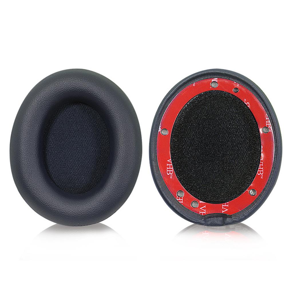 1 Pair For Beats Studio Pro Ear Cushions Protein Leather+Memory Foam Headphone Earpads