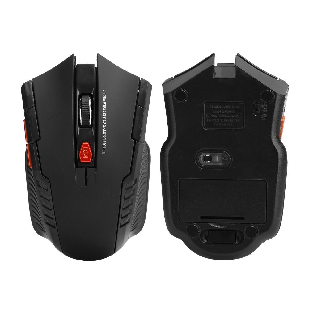 3 Levels Adjustable Optical Mouse 1600DPI Gaming Mouse Responsive Ergonomic Mouse Home Office