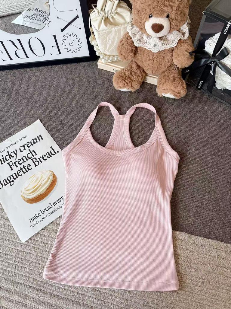 Damen-Schlankheits-Camisole im amerikanischen Stil: Sexy ärmellose Weste für Frühling/Sommer Innen- & Außenbekleidung