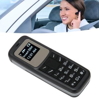   Mobile Cell Phone Small Mobile Phone   Headset Dialer with Ear Hook Support SIM 0.66inch