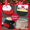 Christmas Socks Advent Calendar 24-Day Countdown Box Santa Reindeer Snowflakes Kids Blind Boxes Countdown Gift Xmas Party Favors
