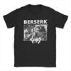Berserk T-Shirt Men Women 100% Cotton Plus Size Daily Casual Graphic O-Neck Japanese Anime Oversized Streetwear Cool Unisex Tees