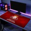 Sc Internacional Crest mouse pad, rubber base, esports desk mat, mouse pad for gamers and office use, gaming desk , easy to clean mat