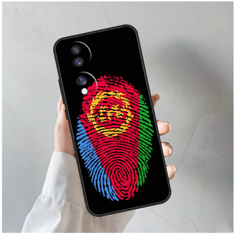 Eritrea Flag For Honor Magic 8 Pro 6 7 Lite Case For Honor Win RT 50 70 90 200 400 X8c X8b X9a X9b X9c X9d