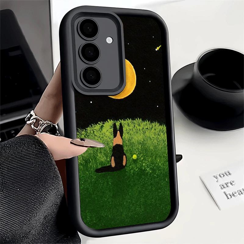 Phone Case for Samsung Galaxy S26 S25 Ultra S24 FE German Shepherd Dog Shell S23 Plus S22 + S21 S20 5G Soft Silicone Funda