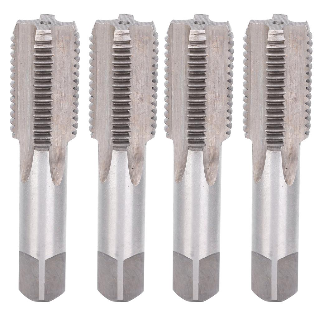 4PCS M22 Alloy Tool Steel Straight Flute Metric Hand Tap Screw Thread Tapping Hand Tool
