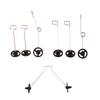1Set RC Foam Hand Throwing Glider Landing Gear Kit With Wheel Airplane Accessories For Cessna J-11 J-20 SU27 SU57 Z51 F22 SU35