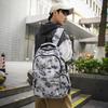 Schoolbag Classic Camouflage Schoolbag Female New Leopard Print College Student Light Leisure Travel Backpack Large Capacity Backpack Versatile