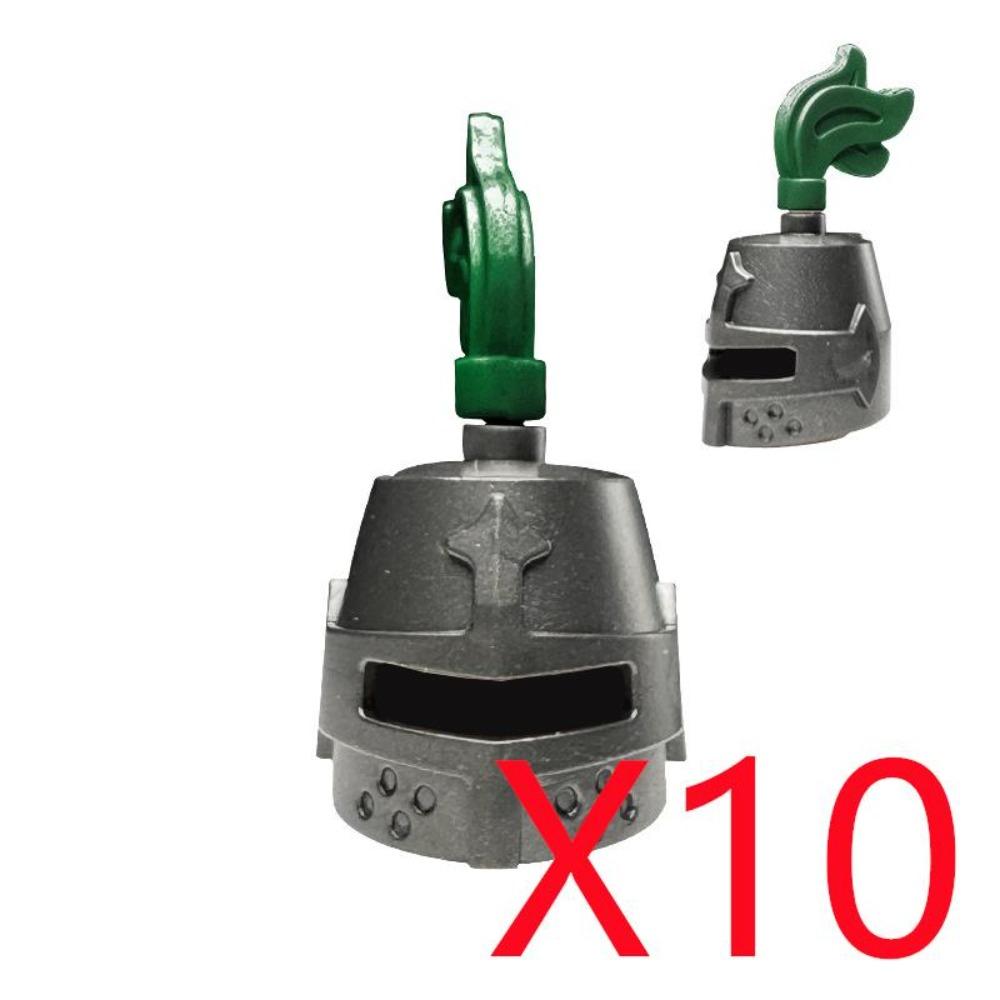 Medieval Building Blocks Weapons Figure Soldier Accessories Bow Spear Crossbow Axe Helmet Shoulder Armor Brick Gift Toy DIY X011