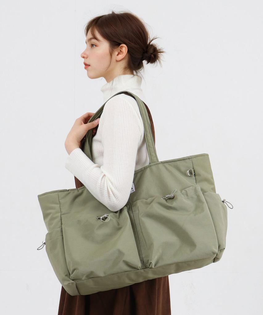 Cozycomma 17-Pocket Nylon Peddler Bag_Cozy Bag [Sand Khaki]