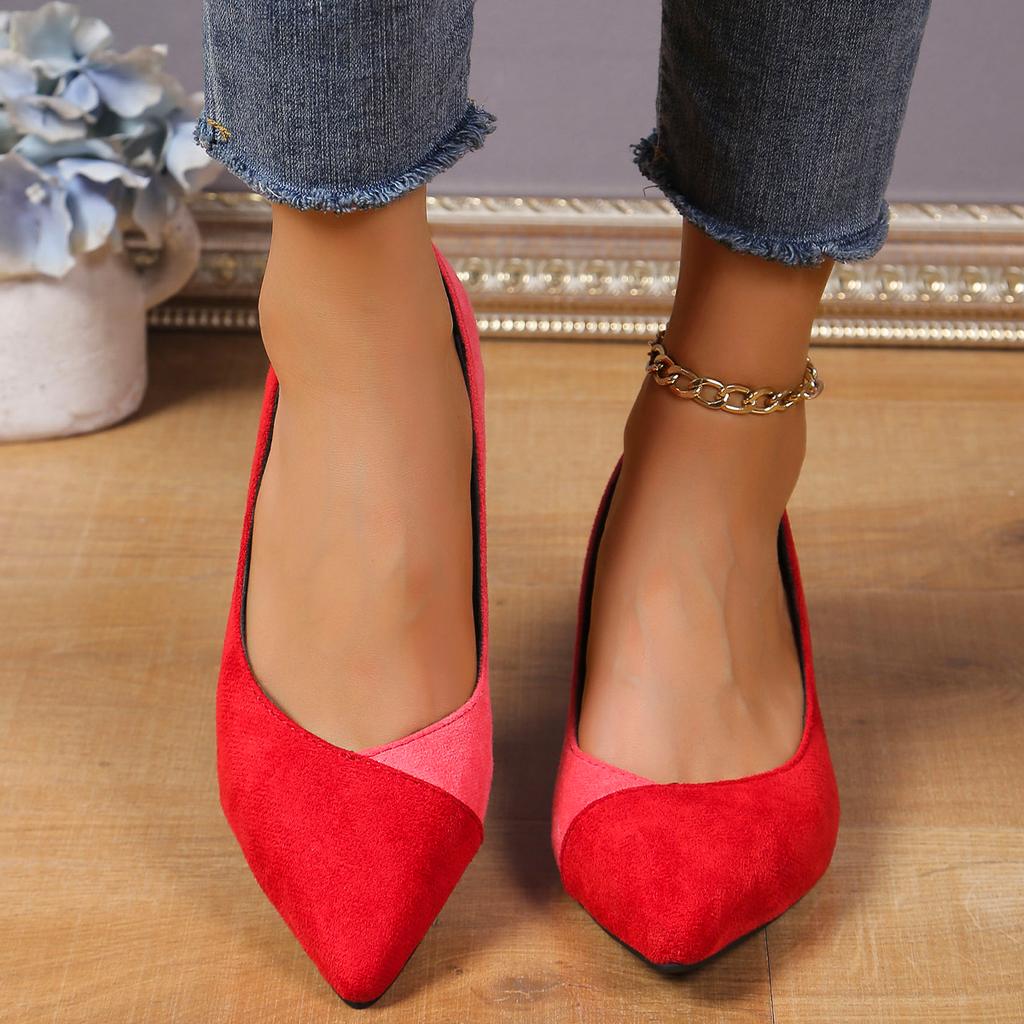 New Women Pointed Toe Flat Shoes Solid Color Knitted Slip on Shoes Casual Breathable Office Flats Women Flat Shoes Loafers Women