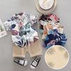 Children's Short Sleeve Set Boys' Printed Shirt Set Children's Clothing