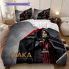 Dynamic Sports Action Team Spirit Bedding (1 * duvet cover + 2 * pillowcase, without core) 2D Flat Christmas birthday gift Duvet cover and pillowcase