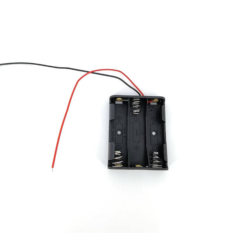 5pcs 1 2 3 4 Slots Ports AA Size Power Battery Storage Case Box Holder Leads With Q1