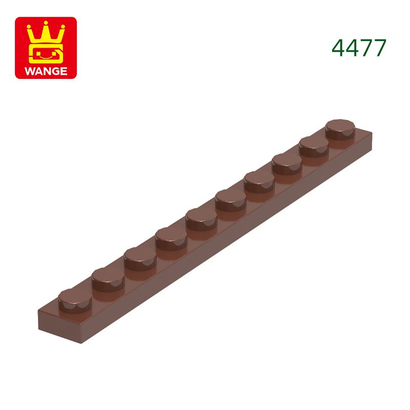 Non-Toxic 61Pcs/Lot 4477 1X10 Thin Building Block Moc Accessories Compatible With Brick Children Toys Gift Box