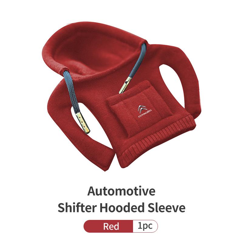 Car Shifter Hooded Sleeve Shift Knob Protective Cover Auto Accessories For Citroen Aircross C4 C3 C5 C1 C2 Berlingo Celysee
