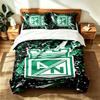 Atletico Nacional (5) 3pc set suitable for master bedrooms soft and comfortable an ideal gift for family and friends Includes one duvet cover and two 