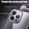 Clear Phone Case For iPhone 17 16 15 14 Pro Max Plus 16E 17 Air Silicone Soft Cover For iPhone 11 12 13 Pro Max 13 Mini Case