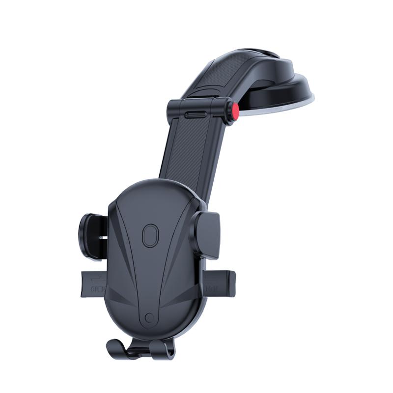 Verbessertes Auto-Handyhalter • Starke Saugnapfbasis • 360° drehbar • Tragbares Autozubehör • Handyhalter & GPS-Ständer