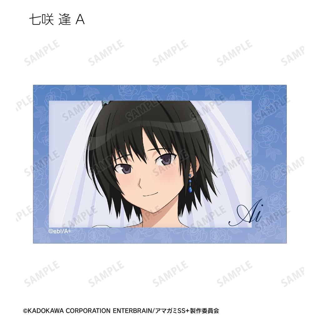 Amagami SS Plus Original Illustration Wedding Swimsuit Trading Instant Camera Style Illustration Box of 18 Ver. Cards,