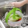 Hand Press Rotating Salad Spinner for Vegetables and Fruits Multi-Function Kitchen Tool