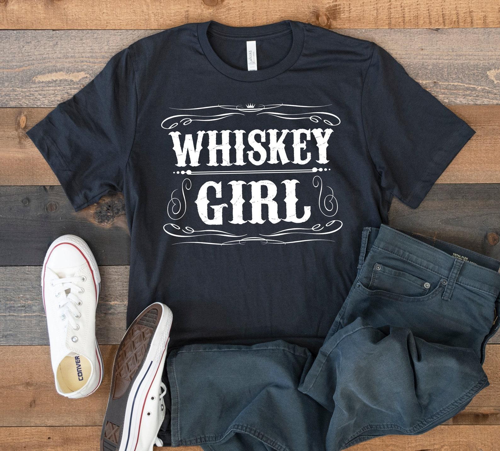 Whiskey Girl T-Shirt, Woman Whiskey Drinker Tank Top, T-shirt, T-shirt,T-shirt S
