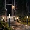 27/40cm 7W Square Aluminum Pillar Path Aisle Waterproof Lawn Lamps Garden Street Patio Ground Landscape LED Lighting Home Decor