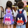 Trendy And Durable Children's Dual Shoulder Backpack In Cute Striped Pattern