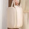 Double Zipper Makeup Pouch Bag Multifunction Travel Wash Bag PU Leather Cosmetic Bag  Female/Girls