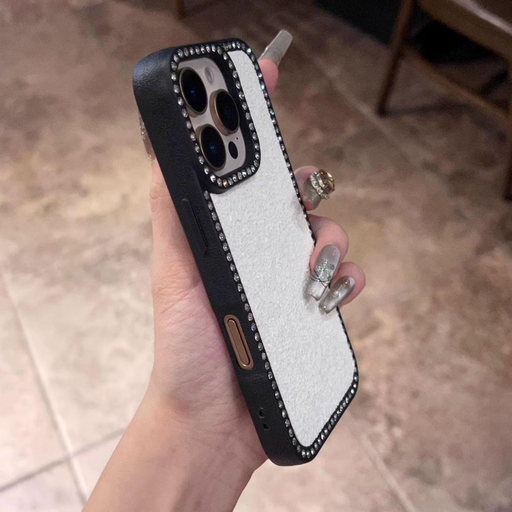 Luxury Glitter Sequins Diamond Case For iPhone 11 12 13 14 15 16 Pro Max Plus Sparkle Rhinestone Shockprook Hybrid Bumper Cover