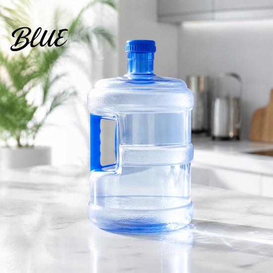 Contenitore per Acqua da Esterno Brocca Riutilizzabile con Manico Facile da Afferrare Bottiglia Trasparente in PET Ricaricabile per Sopravvivenza Contenitore Portatile per Casa Ufficio E