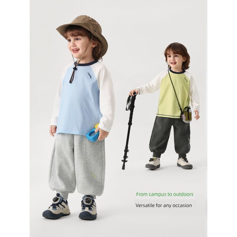 Boys' Knit Sweatpants, Children's Spring and Autumn Sports Style Long Pants, 2026 New Children's Clothing, Baby Jogger Pants