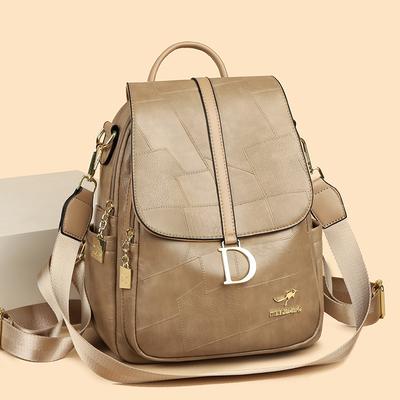 Zaino da donna semplice e alla moda, versatile per il pendolarismo, borsa a spalla singola di grande capacità