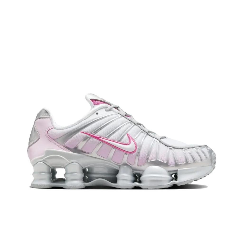 Nike Shox TL Metallic Platinum Pink Foam Women Sneakers White Pinksicle HV2520-001
