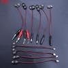 5pc 9V Battery Connector Power Clips DC Jack Male Female Alligator Snap Adapter Wire Holder Cable 9 Volt Lead Socket Plug Barrel