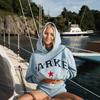 2026 Women's Printed Casual Loose Fit Hoodie Sweatshirt for Sport Fitness