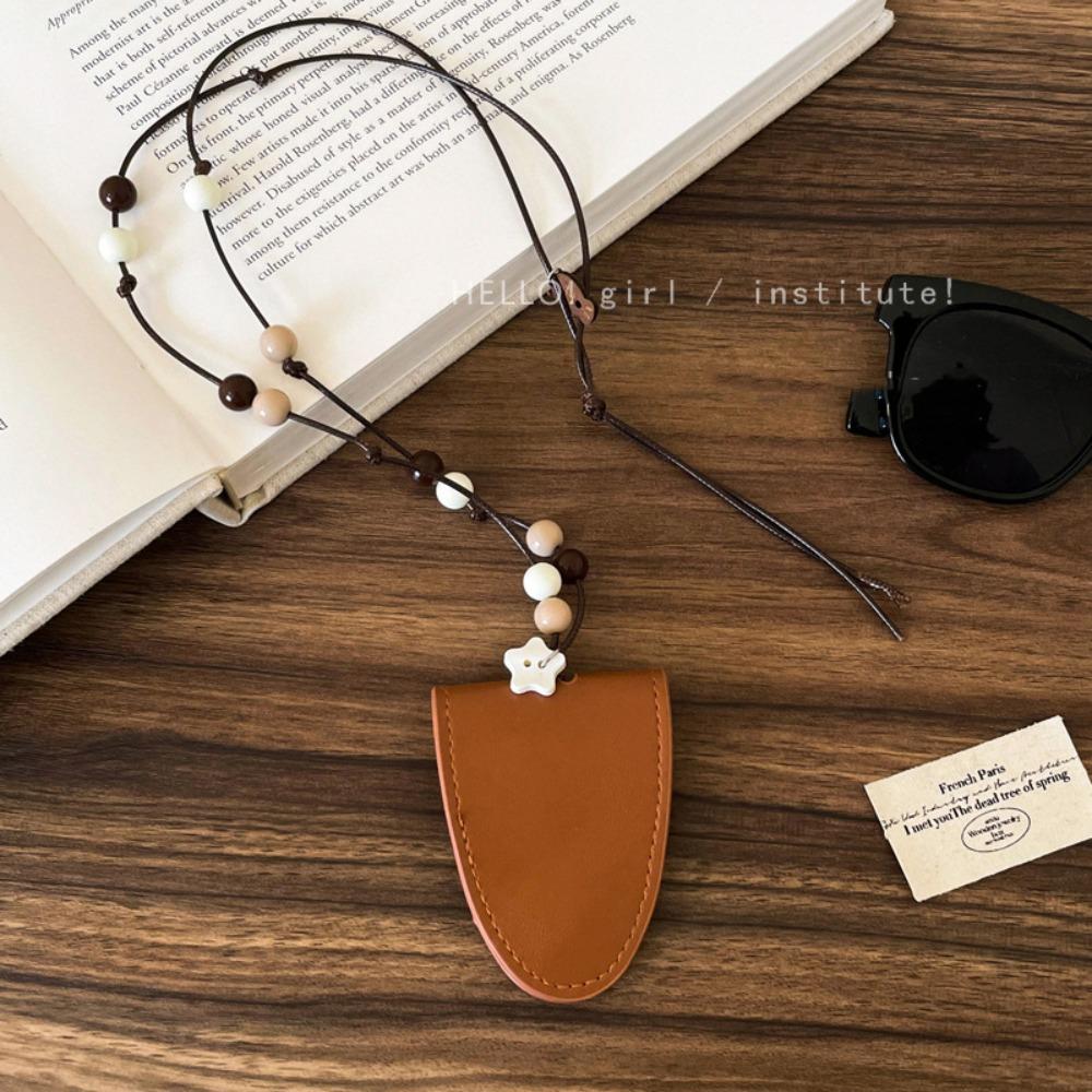 

Pendant Long Necklace Anti-lost Sunglasses Lanyard Travel Accessory коричневый