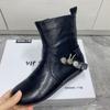 Winter Women Boots Waterproof Snow Boots Antislip Flat Leather Women Shoes Warm Fur Designer Female Short Boots Fashion Shoe