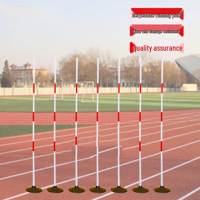 Traffic Training Slalom Poles (7-Pack) One Size