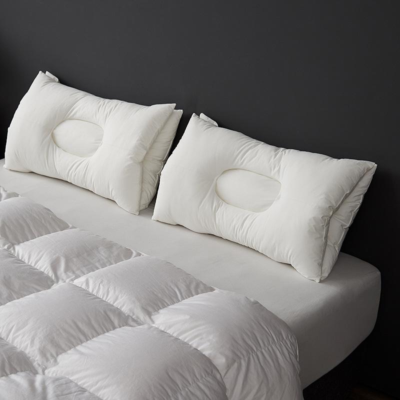 Cotton Pillow Cotton Pillow Core Washable Double Layer Hollow Pillow Five-star Hotel Single