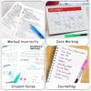 USUAL Gel Pens 24 Colored Gel Ink Pens 0.5mm Liquid Ink Rollerball Pen Cute Fine Point Smooth Writing Quick-Drawing Pen for Journaling Back-to-School