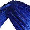 Pleated Muslim Hat Head Wrap Velvet Double Layer Chemo Caps Bright Color Headwear Women