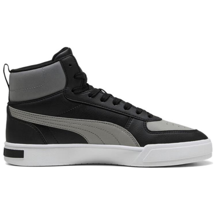 PUMA Caven MID SD EMB Unisex Black Mid Top Sneakers Retro Stylish Thin Sole Wear Resistant 401799-03