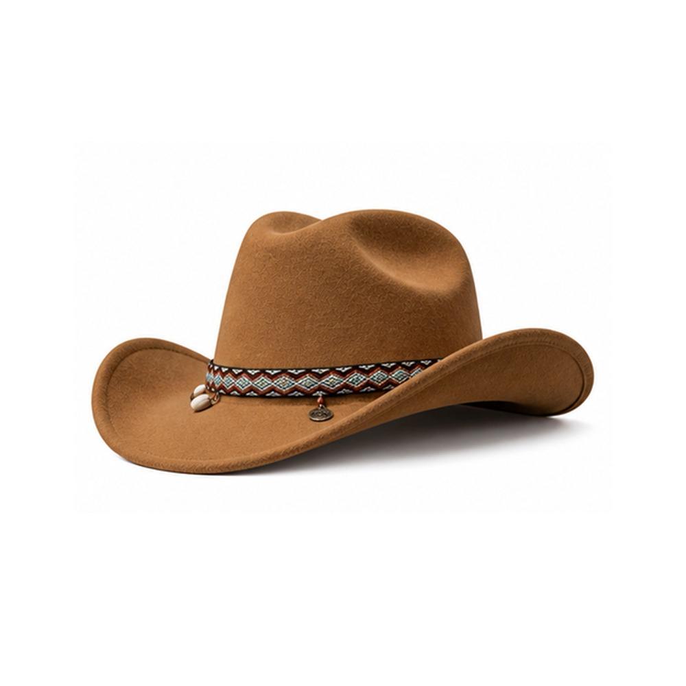 Wide Curved Brim Suede Cowboy Hat Suede Fabric Wide Brim Cowboy Hat New Cowgirl Hat Women and Men