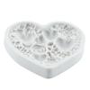 Love Heart Silicone Mold Rose Flower Fondant Molds Cake Decorating Tools Theme Cake Dessert Decorated Chocolate Candy Mold