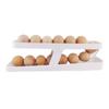 Penguin  For Boiled  Container Refrigerator Egg- Storage Box Plastic Acrylic Egg Storage Box For Refrigerator 2 Layer