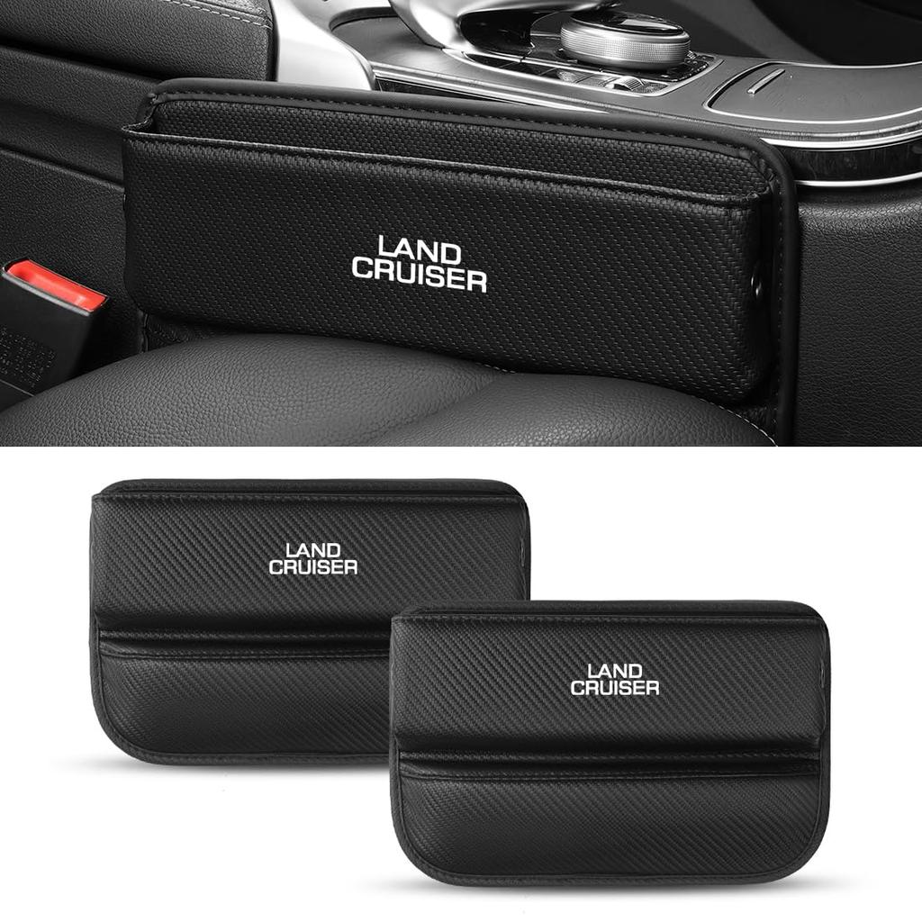 [For Land Cruiser Only] Seat Side Pocket, LAND CRUISER Exclusive Logo Car Gap Storage
