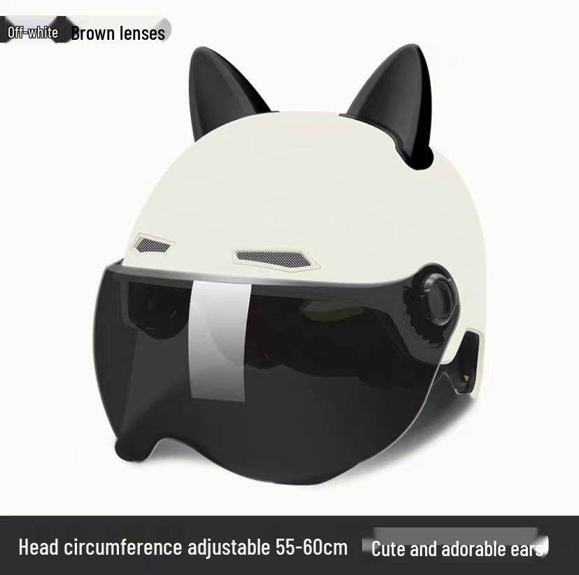

3C Certified All-Season Motorcycle & Electric Scooter Helmet for Men & Women, Summer Safety Standard by Wenwo One Size