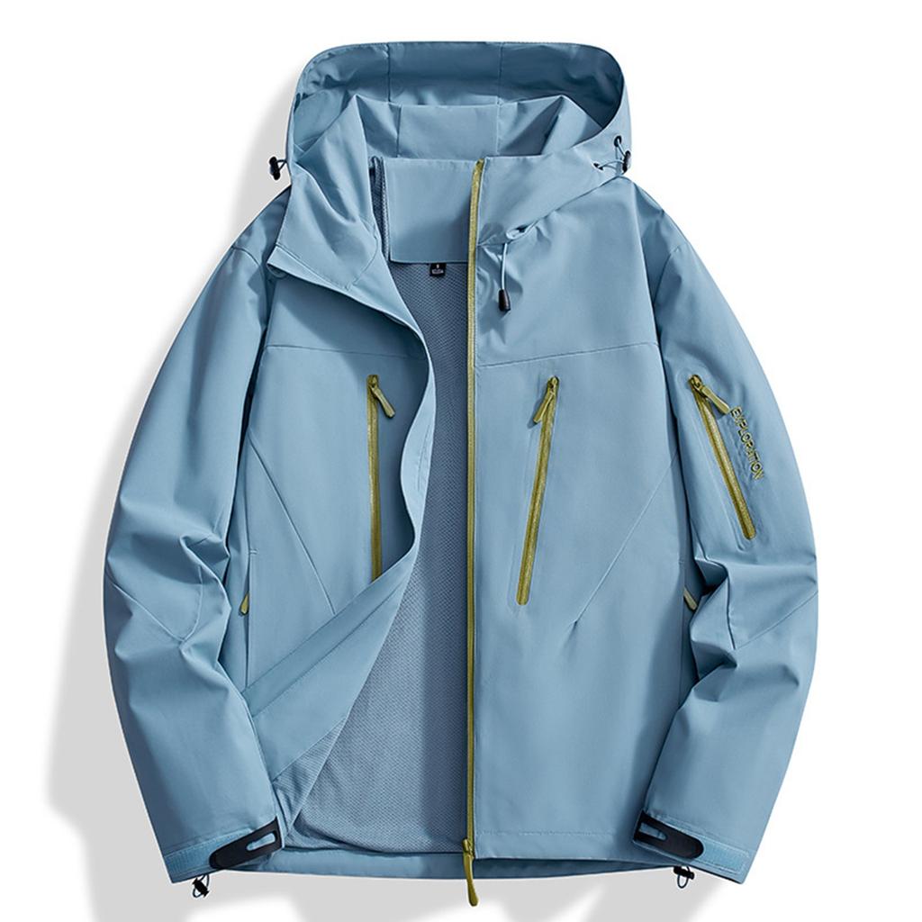 Ladies' Loose Comfortable Fashionable Outdoor Windproof And Waterproof Jacket With Characters(EXPLORATION)Jacket